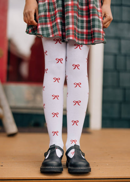 Little Stocking Co. - Bow Knit Tights