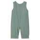 Lil Cactus - Sage Green Mallard Smocked Overalls