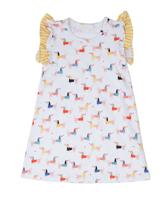 The Oaks Apparel Company - Lori Darling Pups Dress