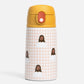 Be A Heart - Pink Gingham Jesus Water Bottle – 13.5oz Stainless Steel