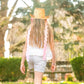 Bits & Bows - Coastal Cowgirl Hat, Pink (Youth)