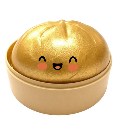 Auraquise - Squishy Dumpling Realistic Steamed Bun Stress Relief Squeeze Toy