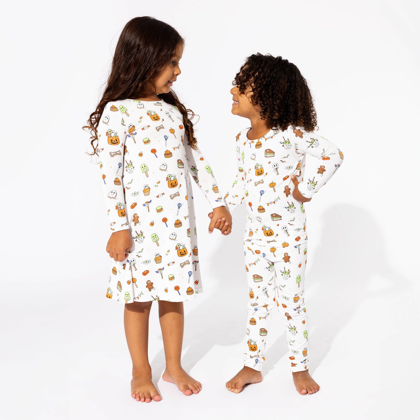 Bellabu Bear - Halloween Treats Bamboo Kids Pajamas