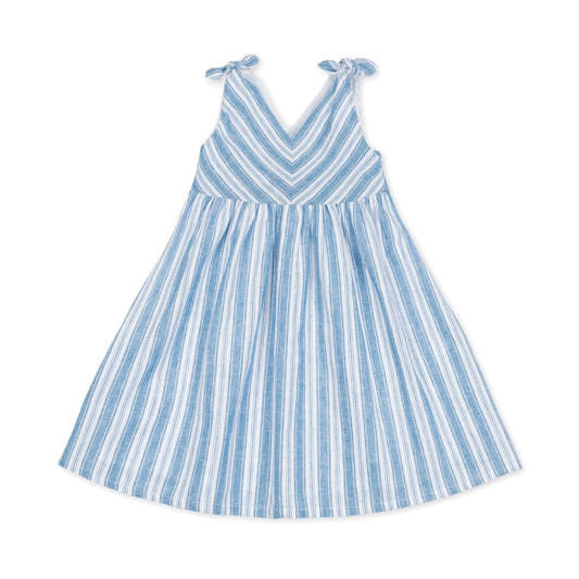 Bow Shoulder Swing Dress