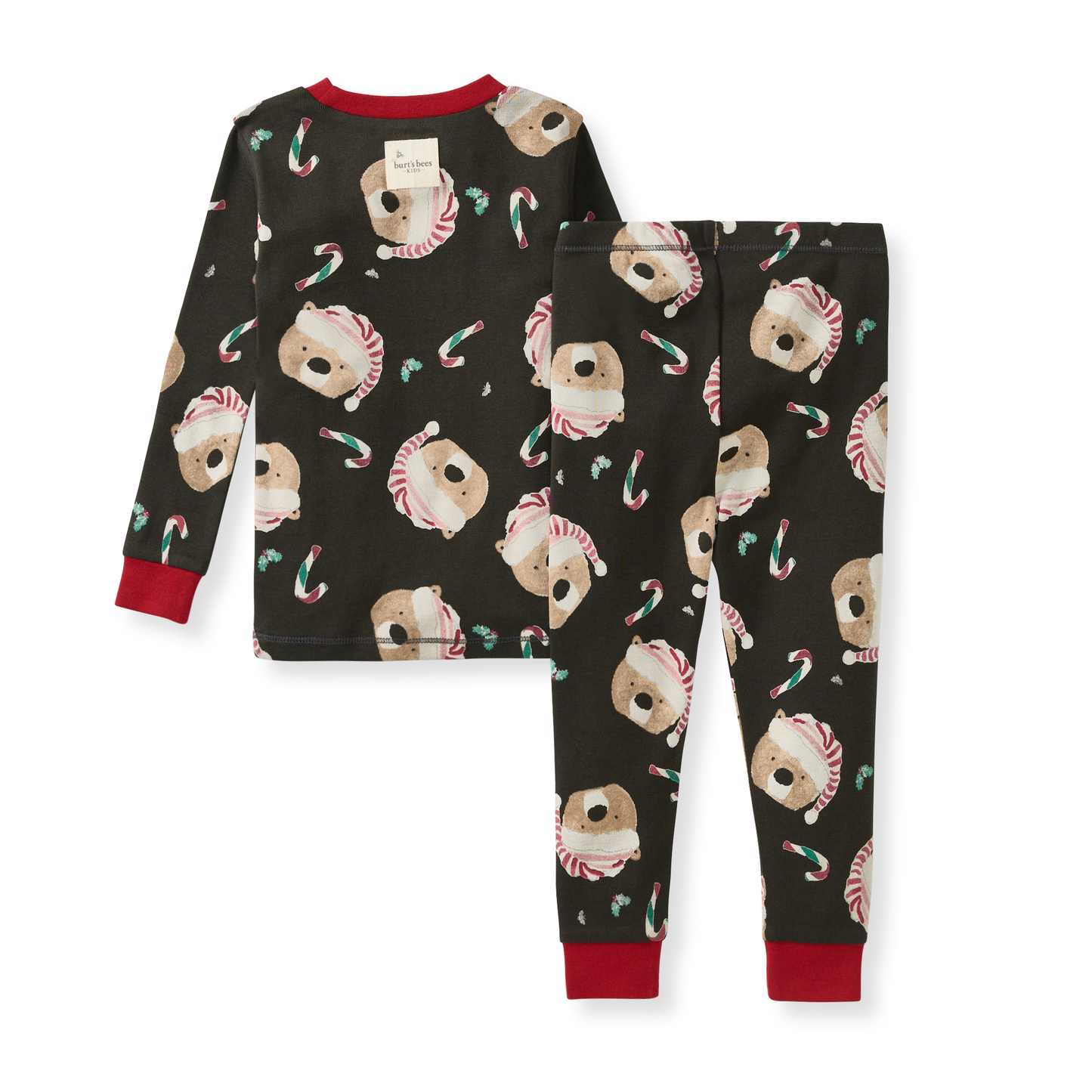 Burt's Bees Baby - Candy Cane Bears Matching Family Pajamas