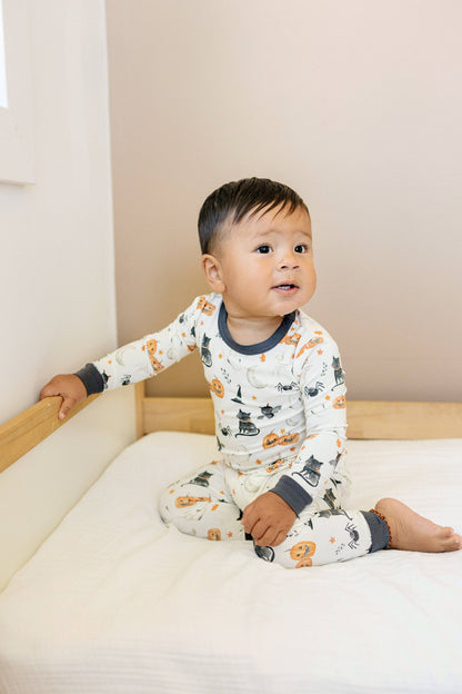 Little Joy Co. - Halloween Print 2pc Bamboo Pajamas