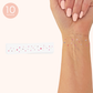 Flash Tattoos - HEART FRECKLES