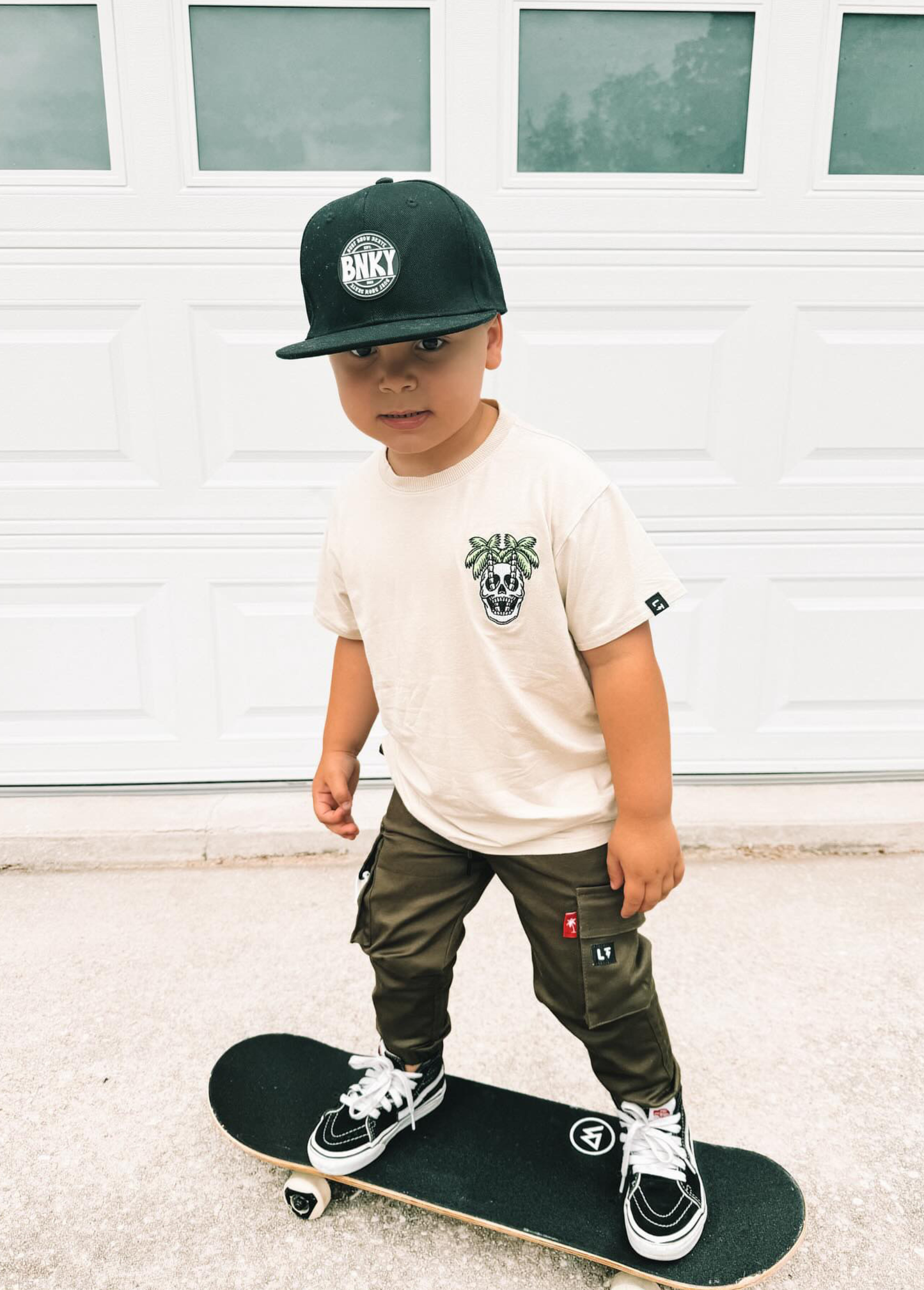 Little Trouble - Green Cargos