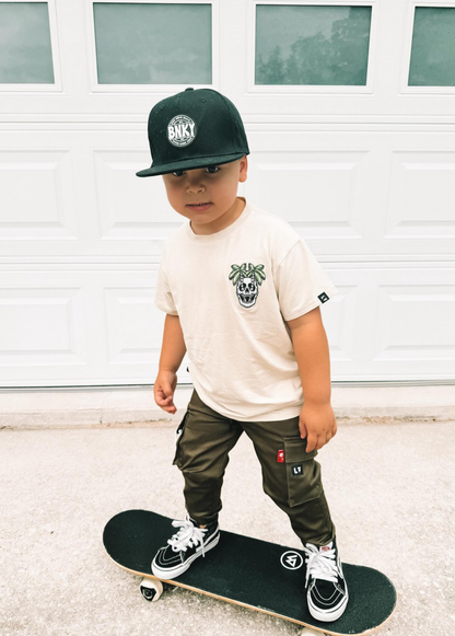 Little Trouble - Green Cargos
