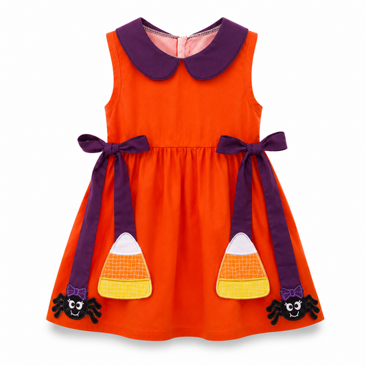 Spider/Candy Corn Dress