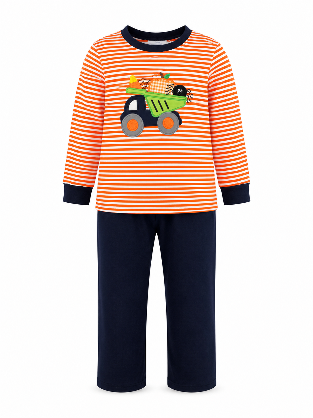 Halloween Dumptruck Boy Pant Set