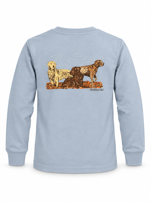 BOYS HUNTING DOGS