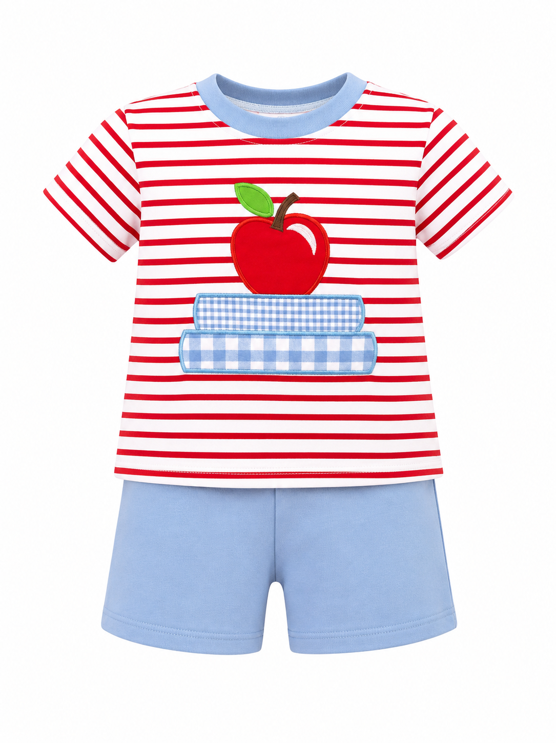 Applebook stack Boy Short Set- EOLA