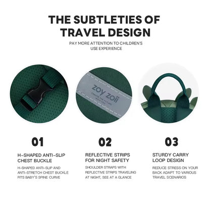 Vibrant Lightweight Toddler Adventure Pack - Zoyzoii