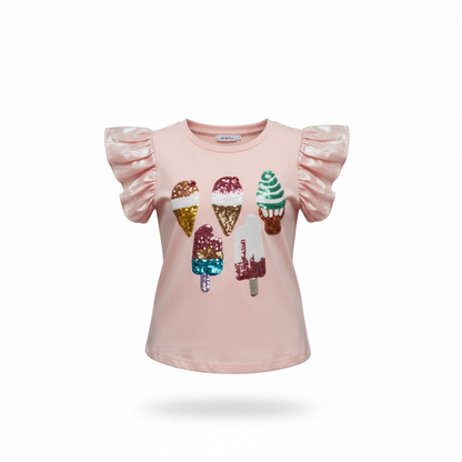 Lulu Bebe - Glitter Girl Shirt