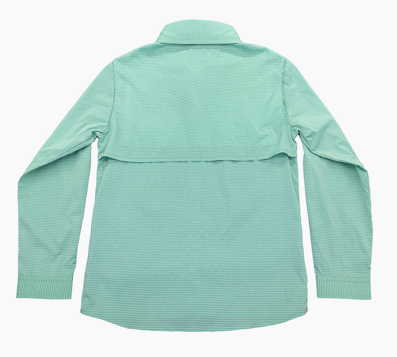 Saltwater Boys Company - Flagler Fishing Shirt Green Stripe