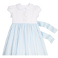 Little English - Peter Pan Dress - Blue Bunny