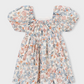 Mayoral - Girl Puff Sleeve Floral Dress