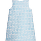 Little English - Biz Dress - Blue Jacquard