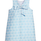 Little English - Biz Dress - Blue Jacquard