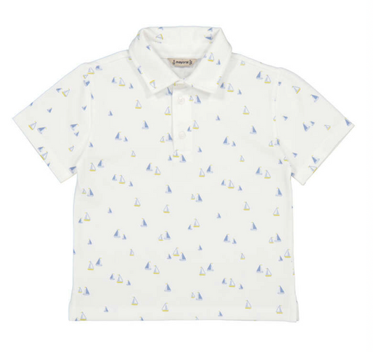Mayoral – Mini Boy Polo | Sailboat Style