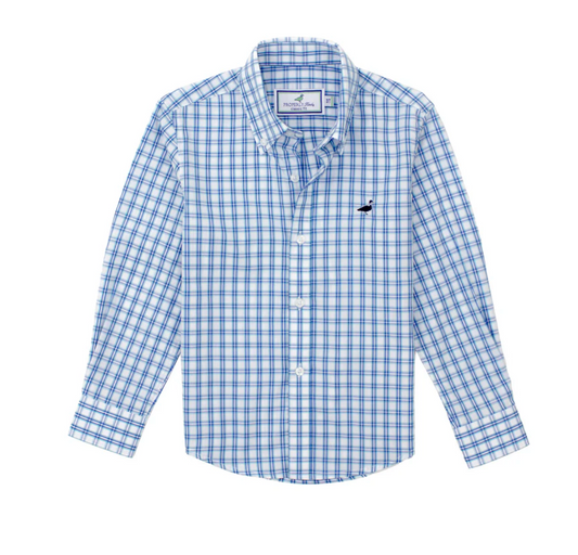 Boys Seasonal Sportshirt Deane Check- Properly Tied