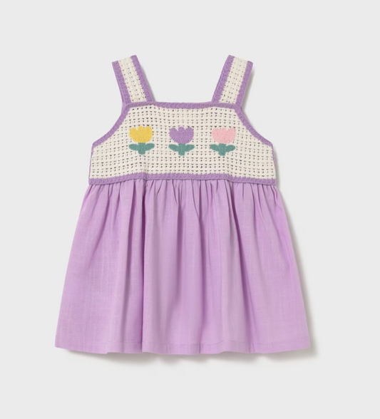 Mayoral - Baby Girl Crochet Dress