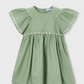 Mayoral – Embroidered Moss Dress
