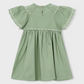 Mayoral – Embroidered Moss Dress