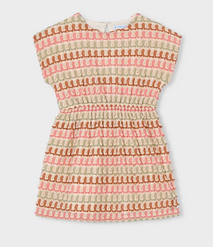 Mayoral – Knitted Tangerine Dress