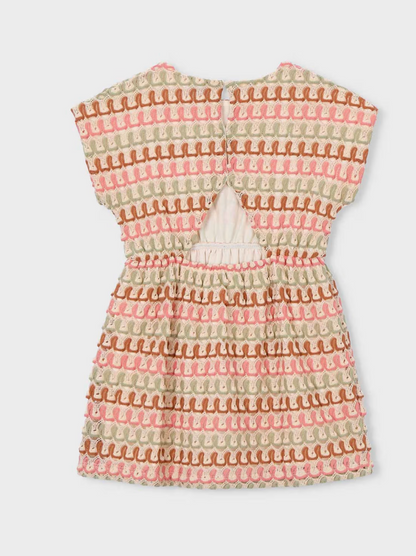 Mayoral – Knitted Tangerine Dress