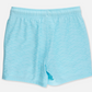 RuffleButts – Boys Blue Breeze Bay Stretch Color-Changing Swim Trunks