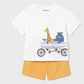 Mayoral – Boys Knit Set (T-Shirt & Bermuda Shorts)