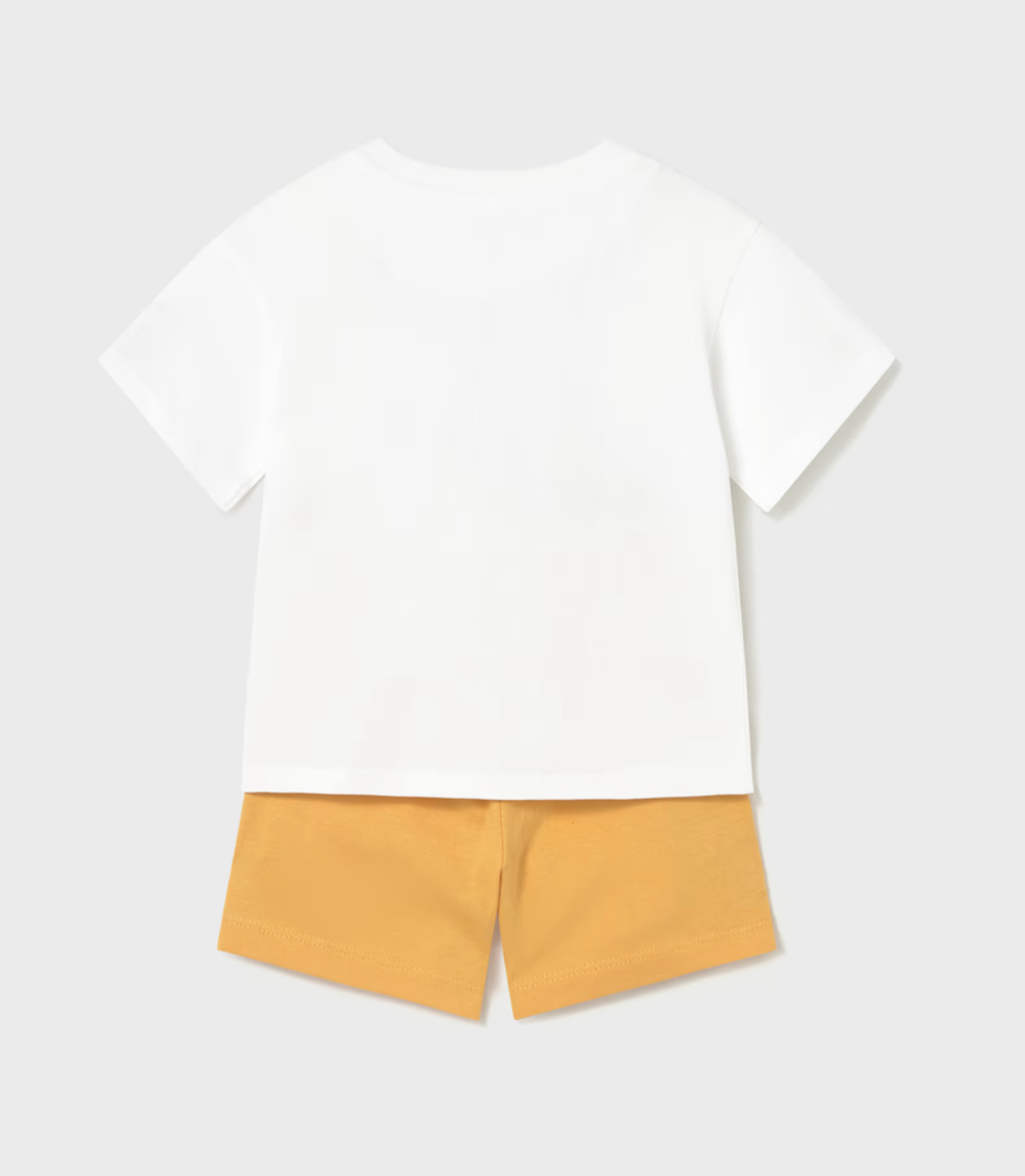 Mayoral – Boys Knit Set (T-Shirt & Bermuda Shorts)
