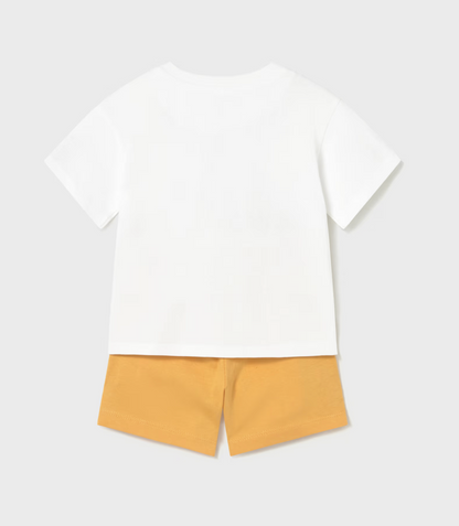 Mayoral – Boys Knit Set (T-Shirt & Bermuda Shorts)