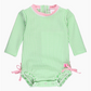 RuffleButts – Girls Banana Coastal Charm Scallop Hem Long Sleeve Rash Guard (Copy)