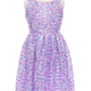Purple Party Sequins Dress