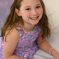 Purple Party Sequins Dress