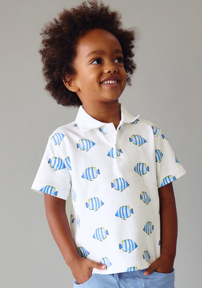 Mayoral – Mini Boy Polo | Fish