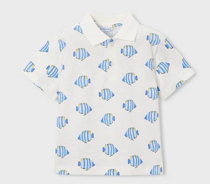 Mayoral – Mini Boy Polo | Fish