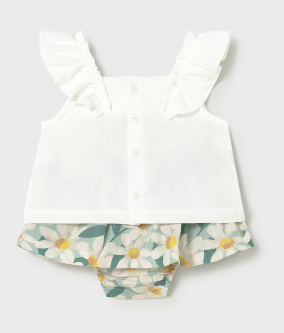 Baby Skirt and Blouse Set- Mayoral