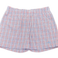 NAPLES SHORT PATRIOTIC PLAID