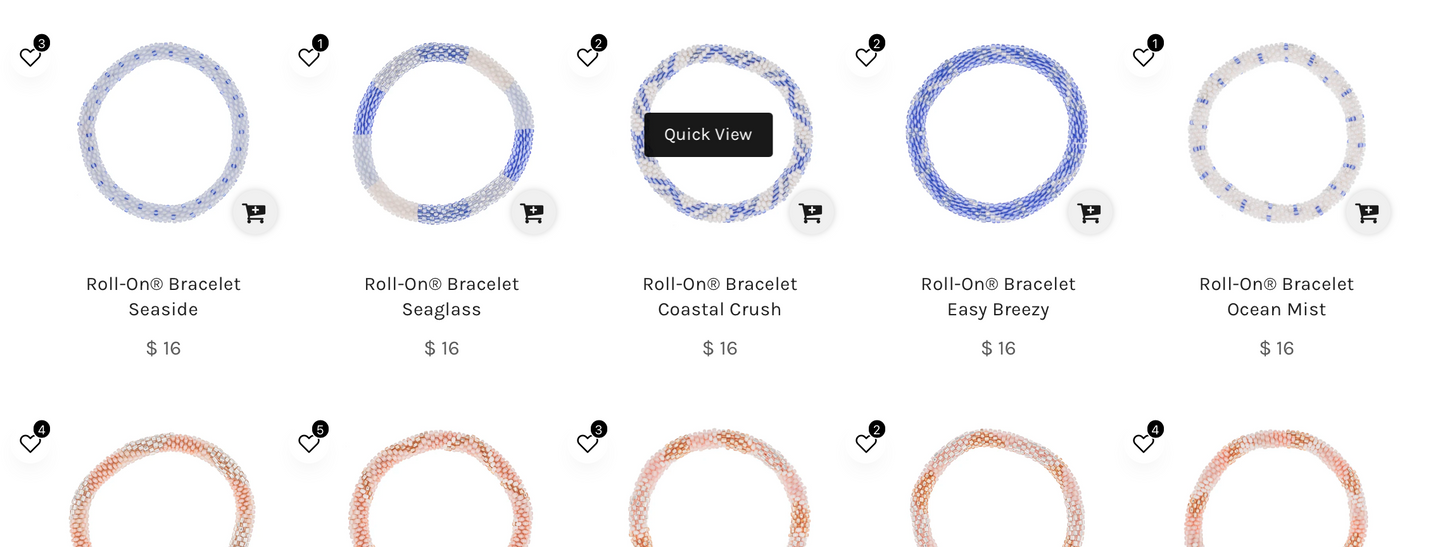 Aid Through Trade Roll-On Bracelets