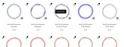 Aid Through Trade Roll-On Bracelets