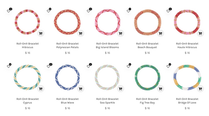 Aid Through Trade Roll-On Bracelets