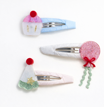 Lilies Rose Scoop & Bow clips