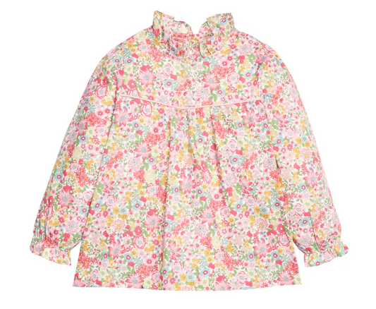 Jody Dress - Magenta Clip Dot Stripe