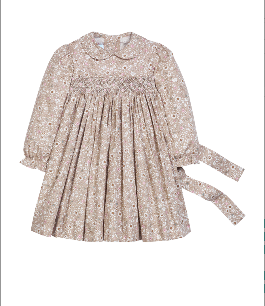 Smocked Charlotte Dress - Camden Floral