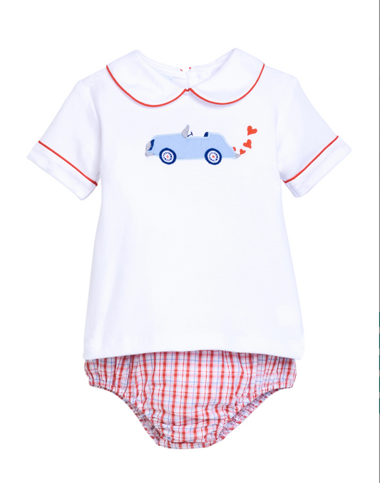 Applique Peter Pan Diaper Set
