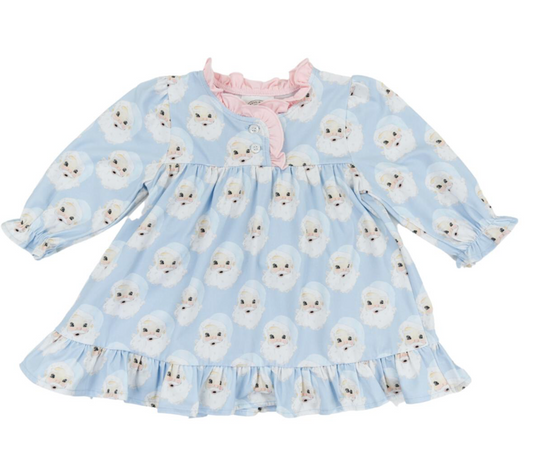 Santa Baby Girls Gown (Santa-Baby-Girls-Gown)